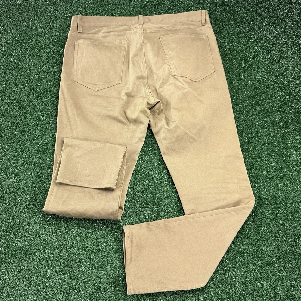 Theory Men's Denim Straight Slim Jeans Size 36x32 Brown